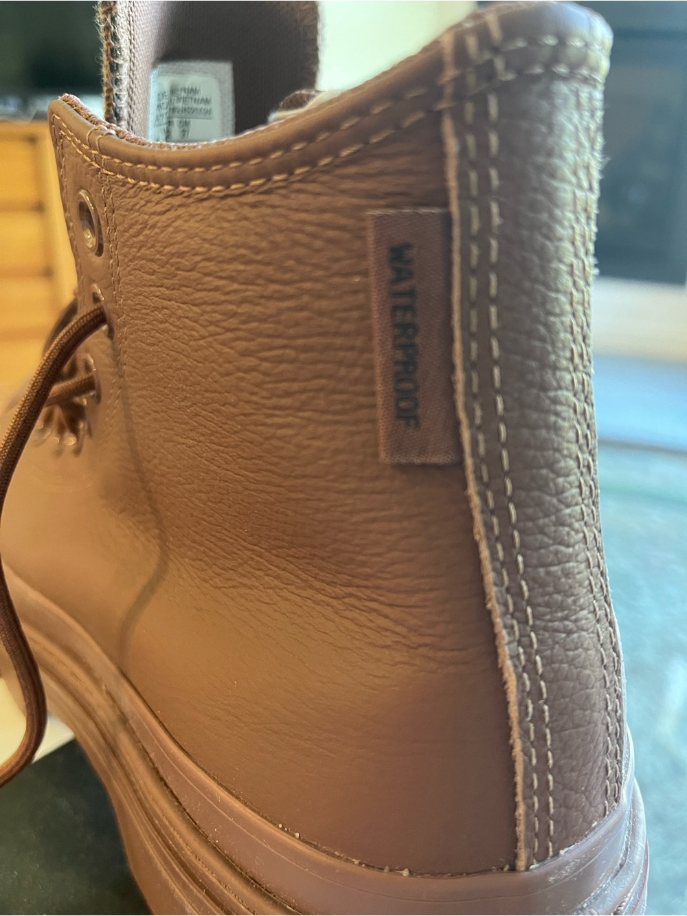 Waterproof platform converse - Picture 6 of 8